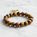 Tiger Eye Stone Bracelet | Collector's Grade | Cat Eye Effect